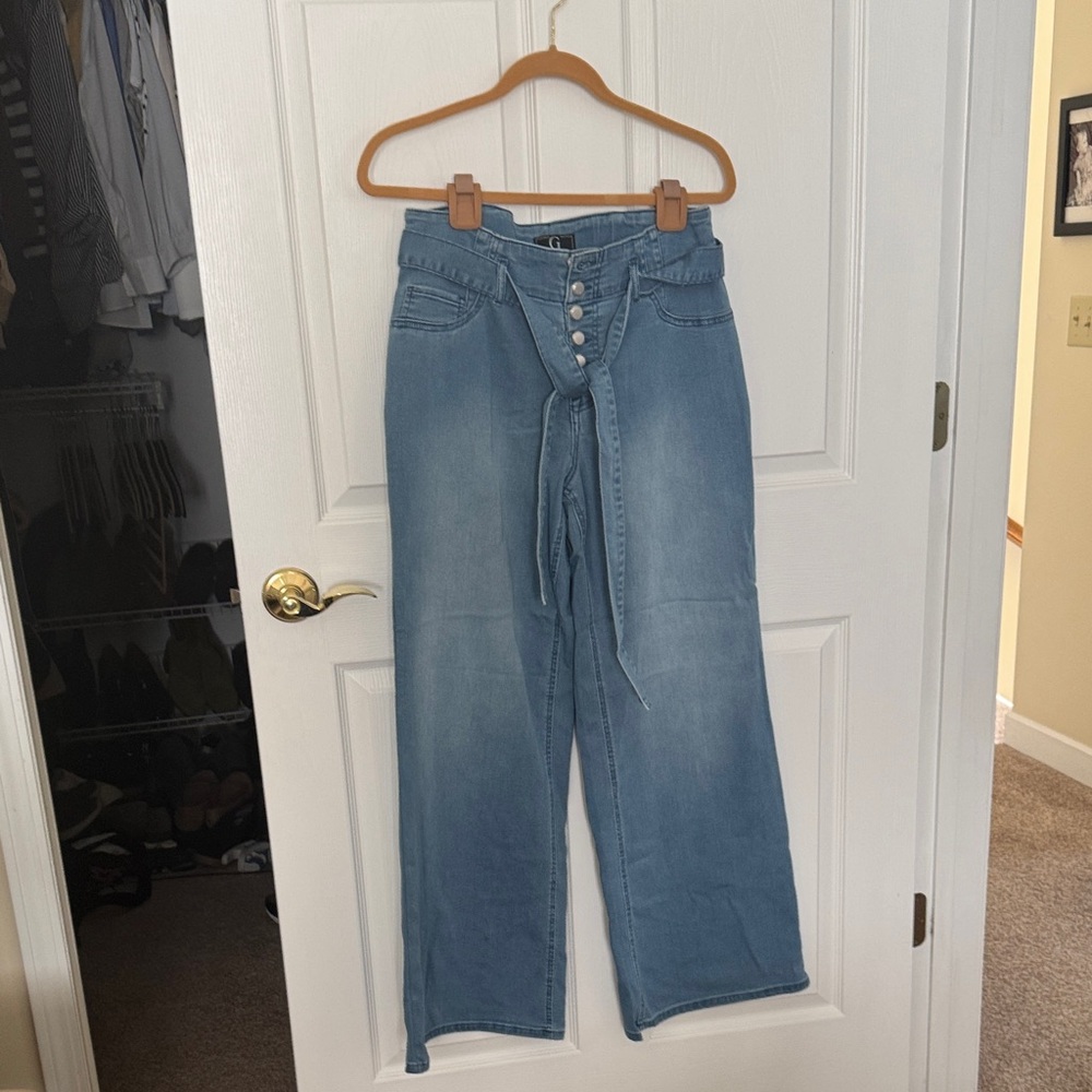 G by Giuliana Light Blue Flare Jeans